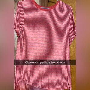 Striped Luxe Tee - Old Navy